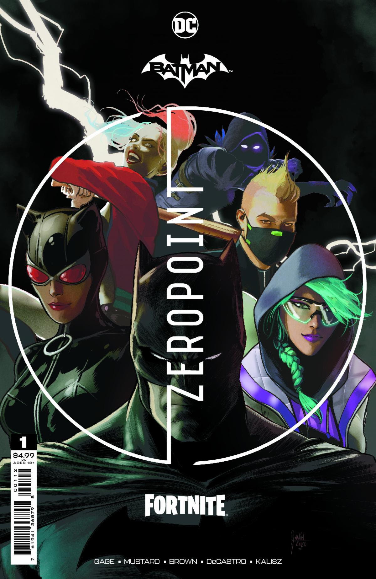 Batman Fortnite Zero Point #1 Second Printing