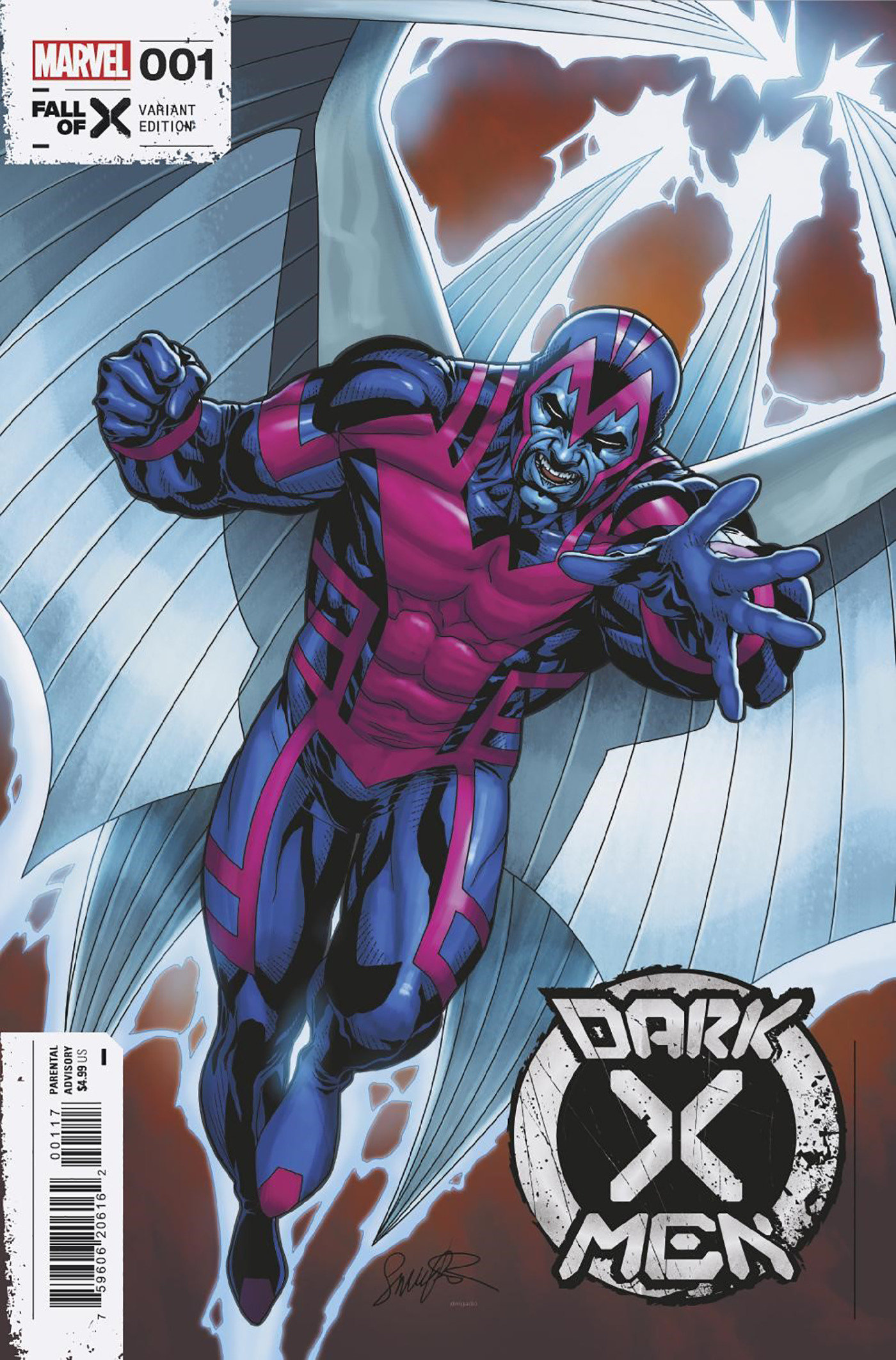 Dark X-Men #1 1 for 25 Incentive Salvador Larroca Variant (Fall of the X-Men)