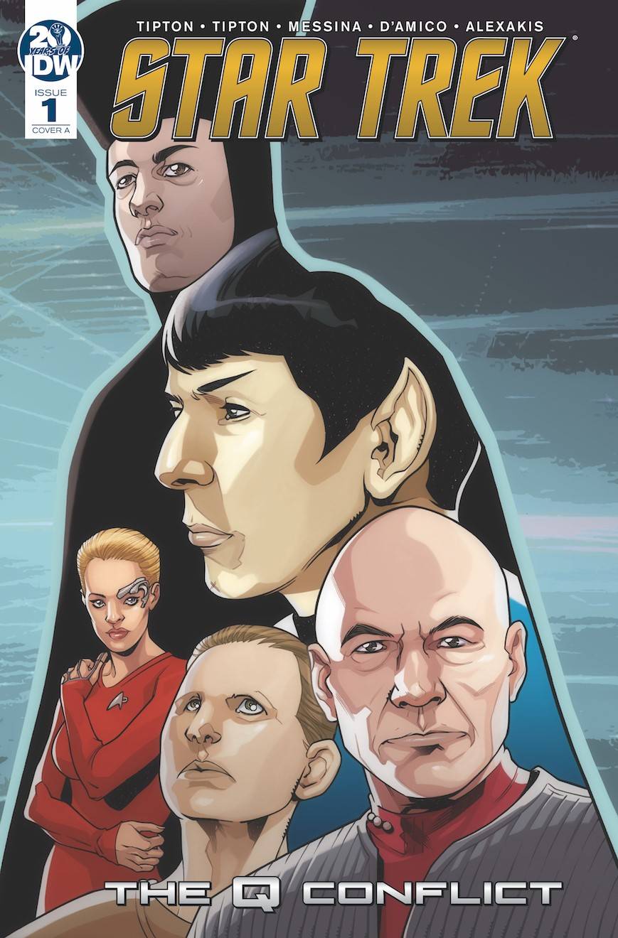 Star Trek Q conflict #1 Cover A Messina (Of 6)