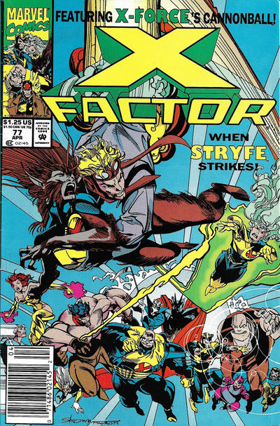 X-Factor #77 [Newsstand]-Very Good (3.5 – 5)