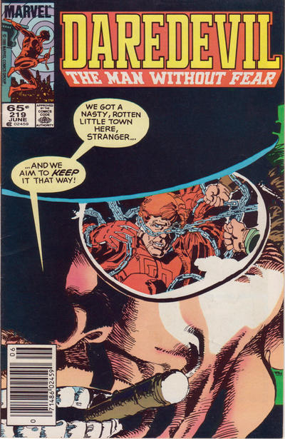 Daredevil #219 [Newsstand]