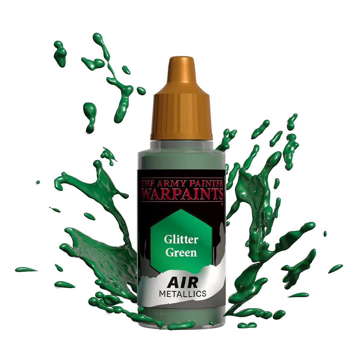 Warpaints: Acrylics: Air Glitter Green (18Ml)