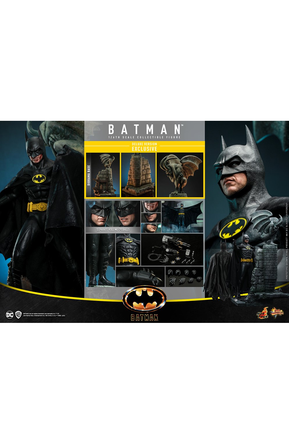 Batman Deluxe Version Sixth Scale Figure Hot Toys Pre-Sale