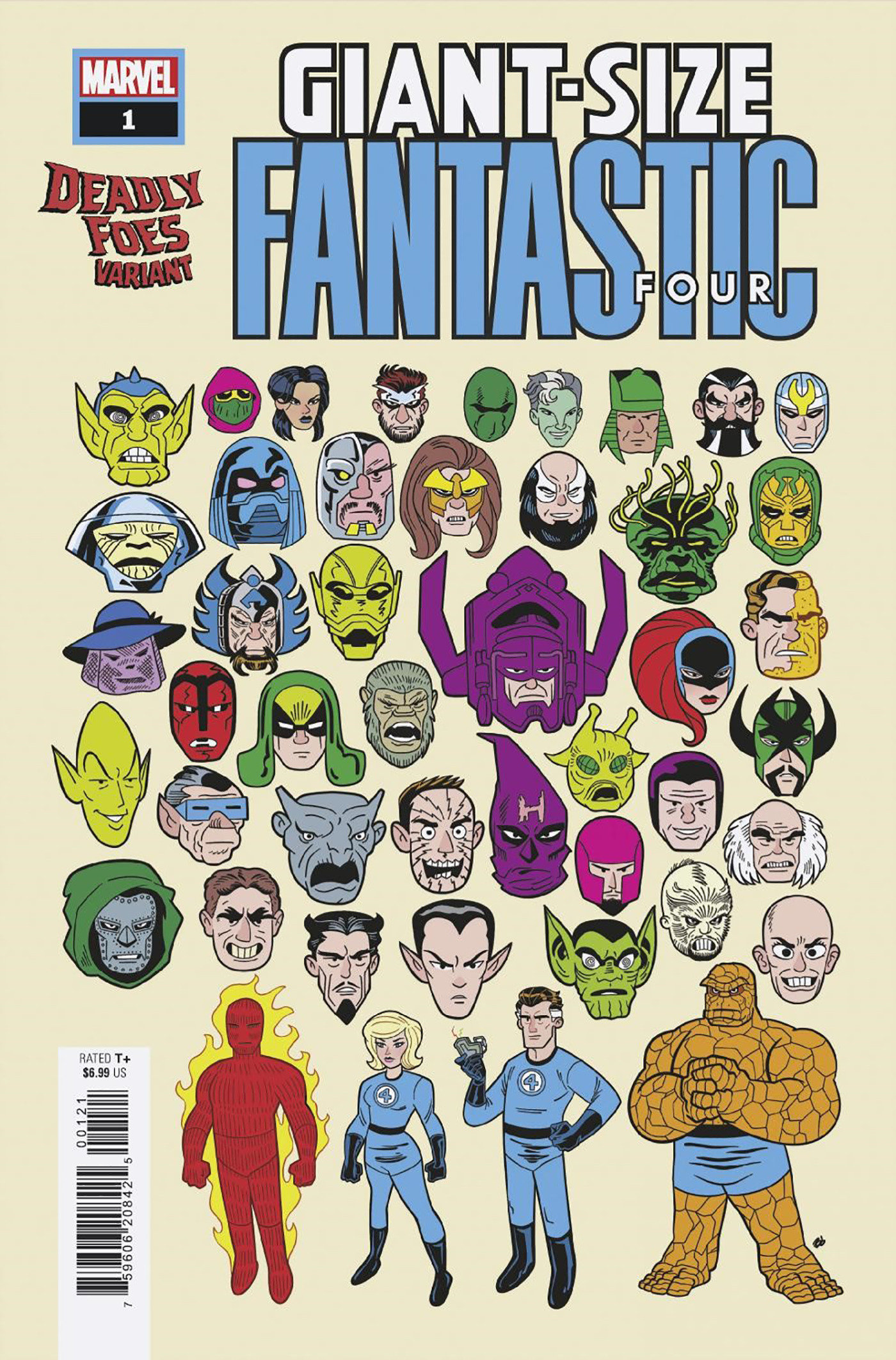 Giant-Size Fantastic Four #1 Dave Bardin Deadly Foes Variant