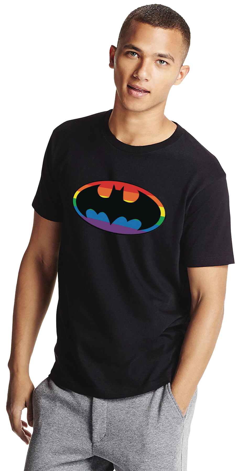 Batman Pride Symbol T-Shirt Large