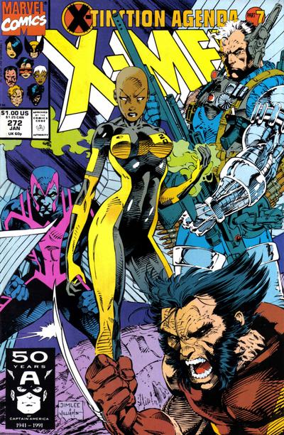 The Uncanny X-Men #272 [Direct] - Vf-