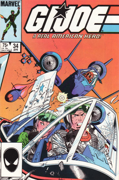 G.I. Joe, A Real American Hero #34 [Direct](1982)-Near Mint (9.2 - 9.8)