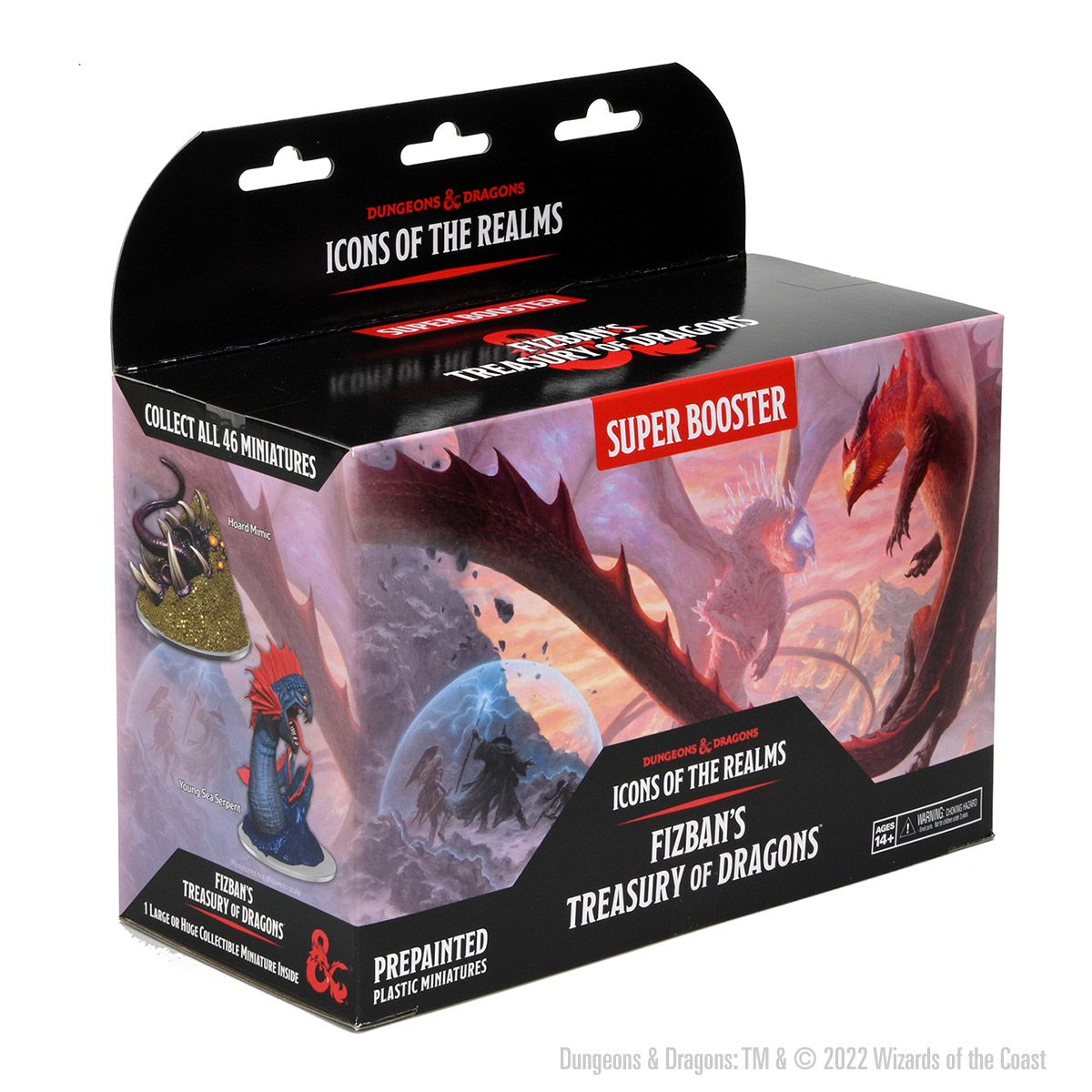 Dungeons & Dragons Icons of the Realms Miniatures: Fizban's Treasury of Dragons - Super Booster Pack