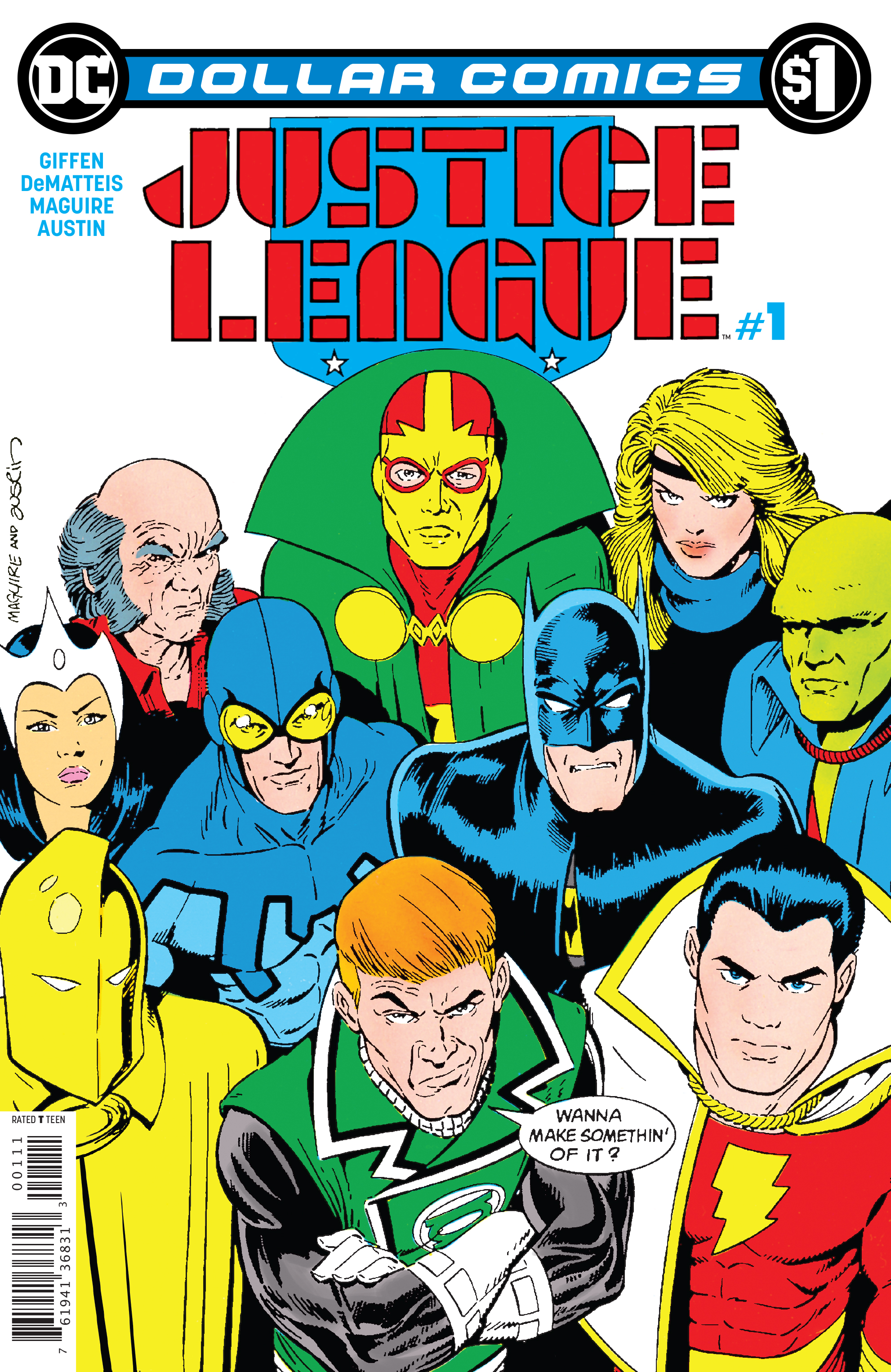 Dollar Comics Justice League #1 1987