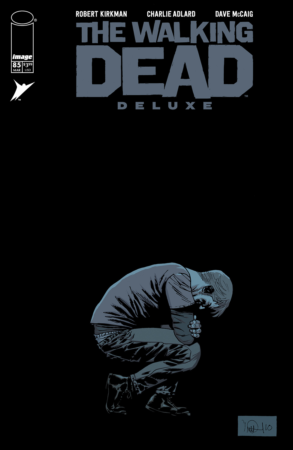 Walking Dead Deluxe #85 Cover B Charlie Adlard & Dave McCaig Variant (Mature)