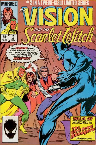 The Vision And The Scarlet Witch #2 [Direct]-Near Mint (9.2 - 9.8)
