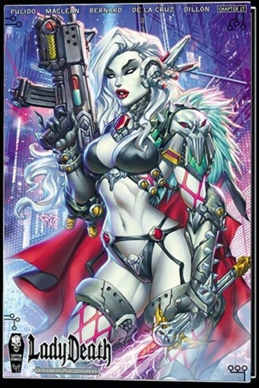Lady Death: Cybernetic Desecration #1 - Hardcover Edition