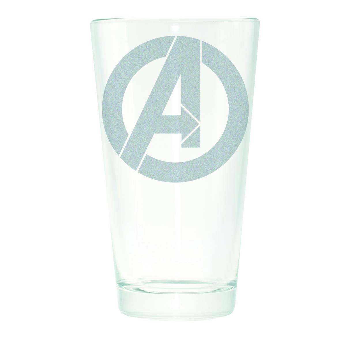 Avengers Symbol Etched Pint Glass