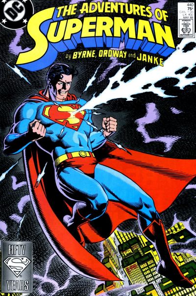 Adventures of Superman #440 [Direct]-Very Fine (7.5 – 9)