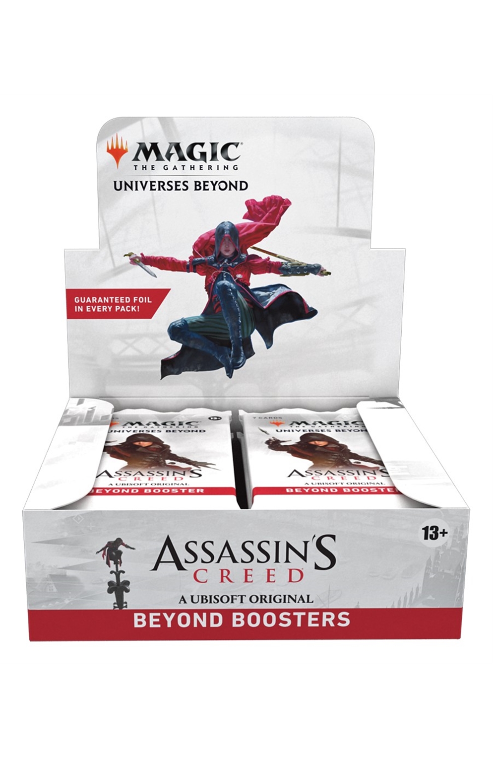 Magic The Gathering Collectible Card Game Assassins Creed Beyond Booster Display