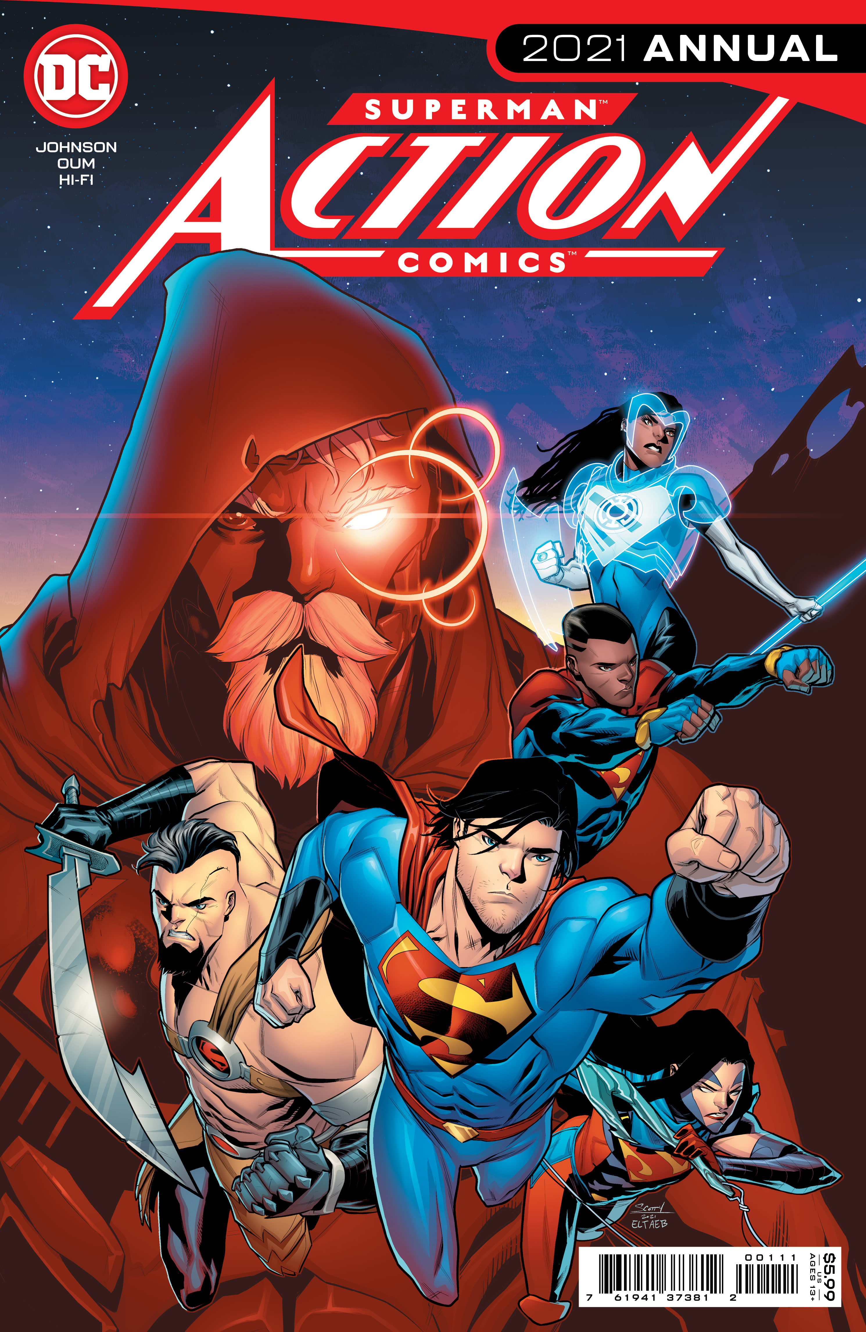 Action Comics 2021 Annual #1 Cover A Scott Godlewski
