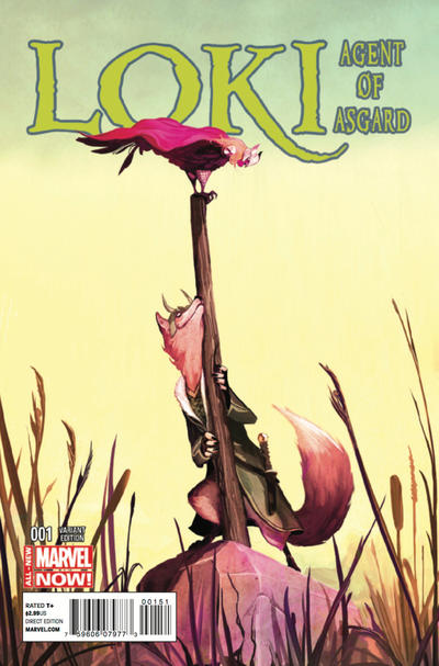 Loki Agent of Asgard #1 Del Mundo Animal Variant (2014)