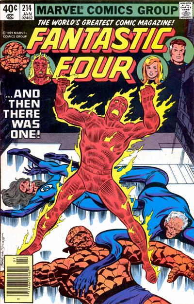 Fantastic Four #214 [Newsstand] - Fn/Vf