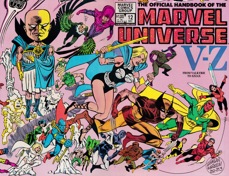 The Official Handbook of The Marvel Universe #12 [Direct]-Very Good (3.5 – 5)