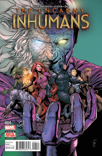 Uncanny Inhumans #4 [Steve Mcniven]-Very Fine (7.5 – 9)