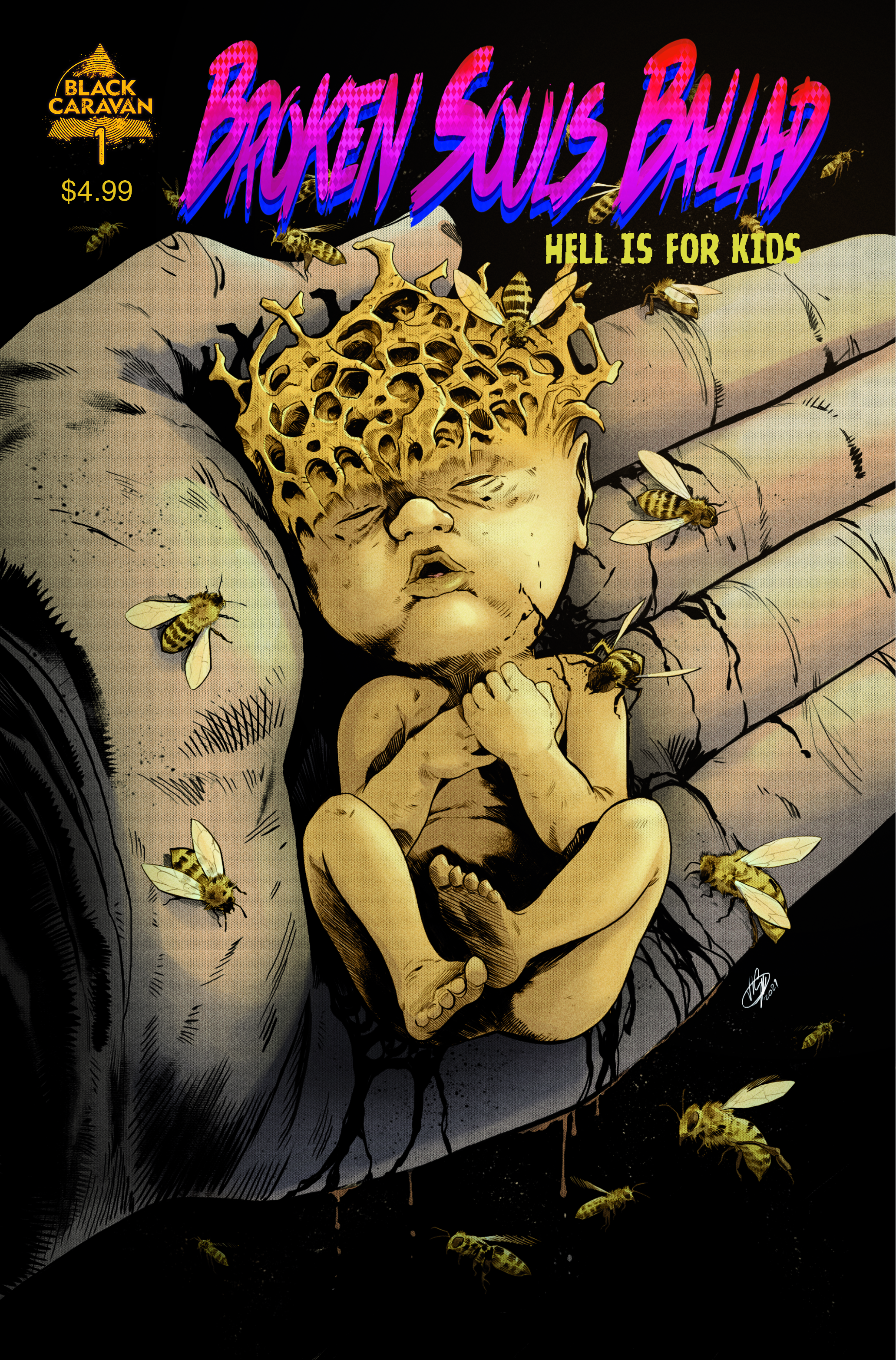 Broken Souls Ballad Hell Is For Kids #1 Cover B 10 Copy Coppola Unlock