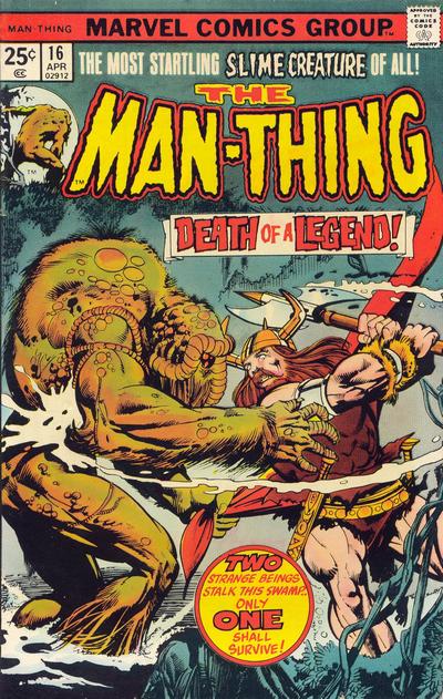 Man-Thing #16 [Regular]-Fine (5.5 – 7)