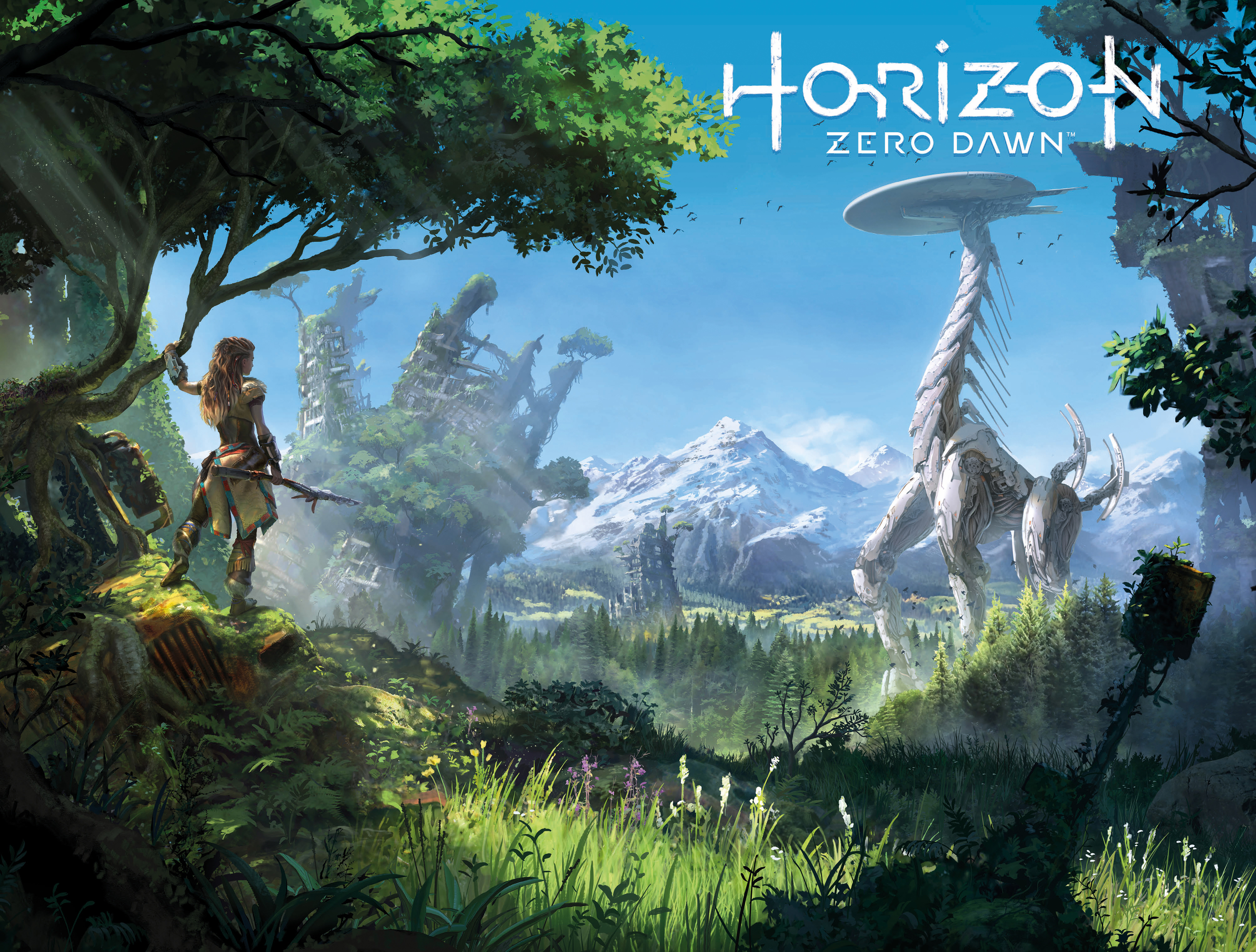 Horizon Zero Dawn #3 Cover B Game Art Wraparound