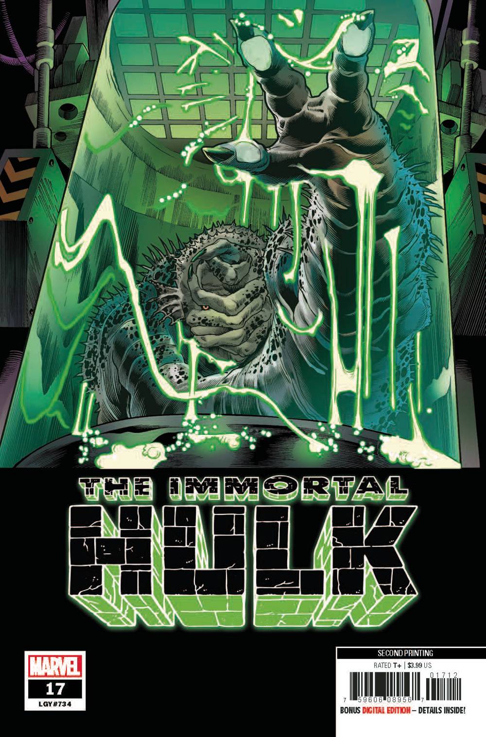 Immortal Hulk #17 2nd Printing Bennett Variant (2018)