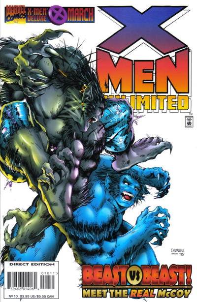 X-Men Unlimited #10 [Direct Edition]-Very Fine (7.5 – 9)