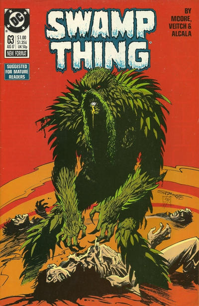 Swamp Thing #63-Very Fine