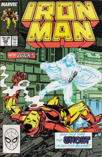 Iron Man #239 [Direct] - Vf- 7.5