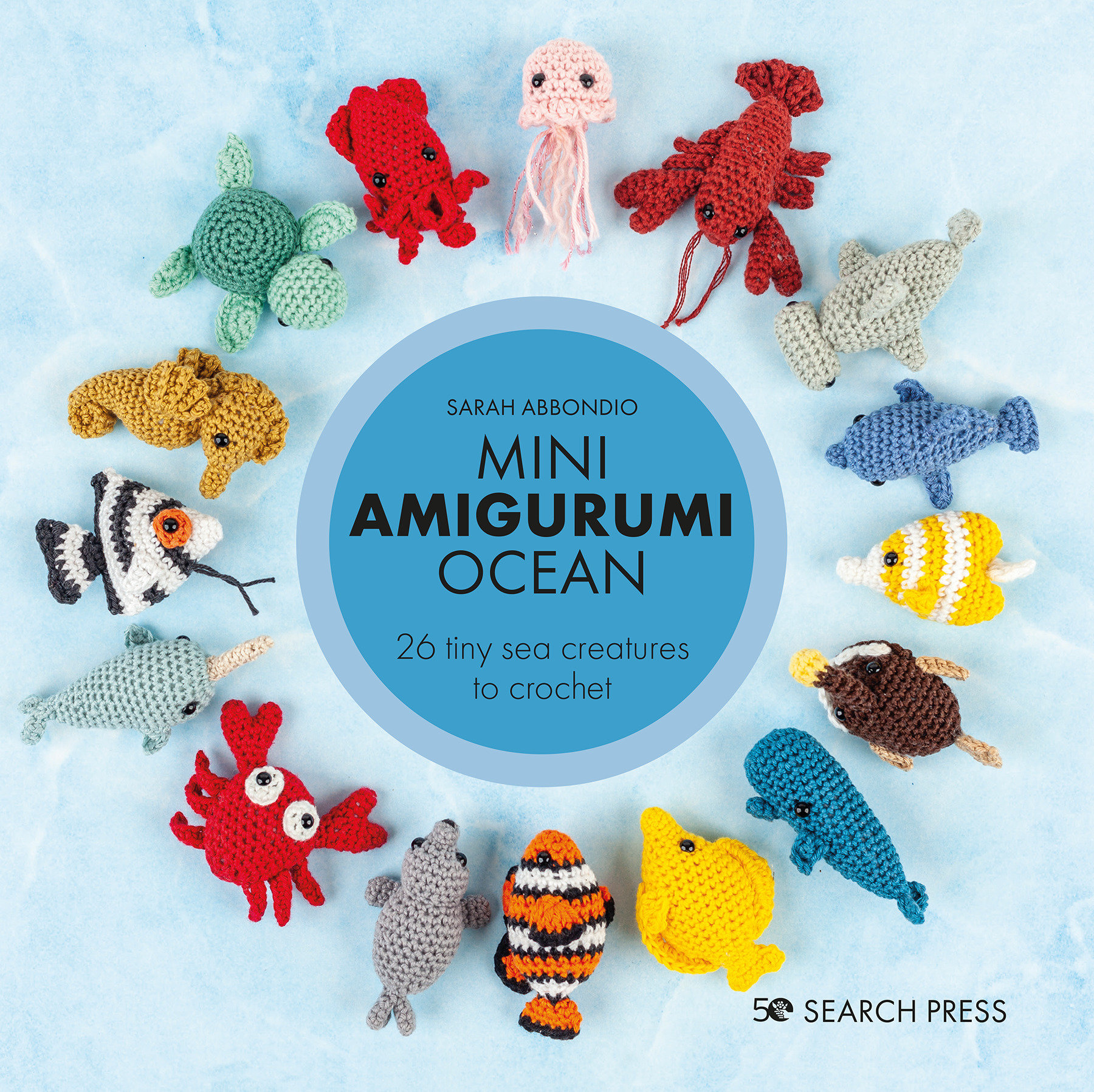 Mini Amigurumi Ocean (Hardcover Book)