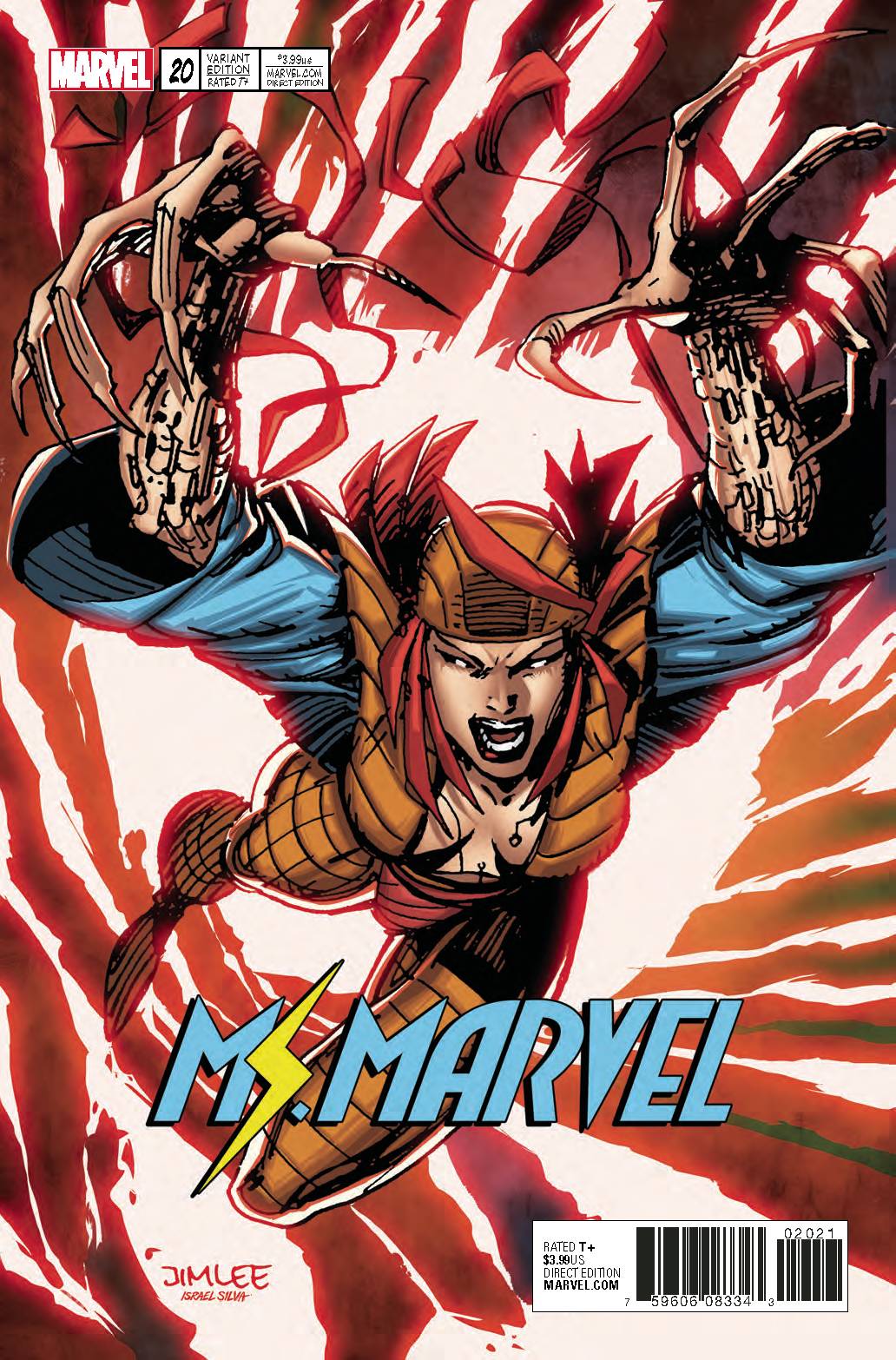 Ms. Marvel #20 X-Men Card Variant (2015)