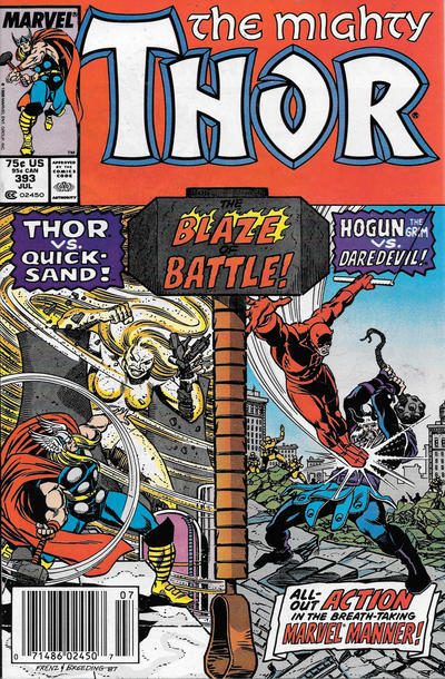 Thor #393 [Newsstand] - Fn+