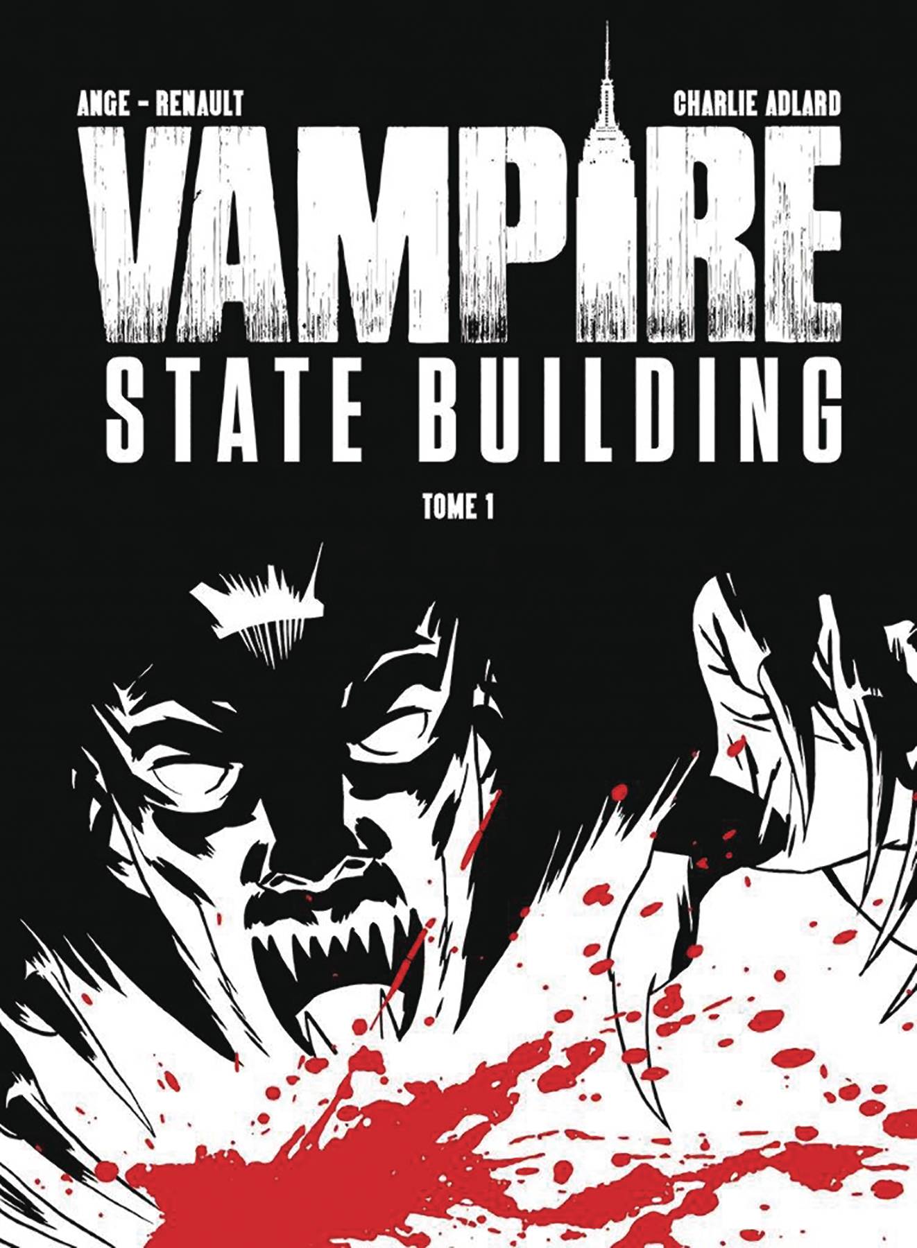 Vampire State Building #1 Cover C Adlard B&W& Red