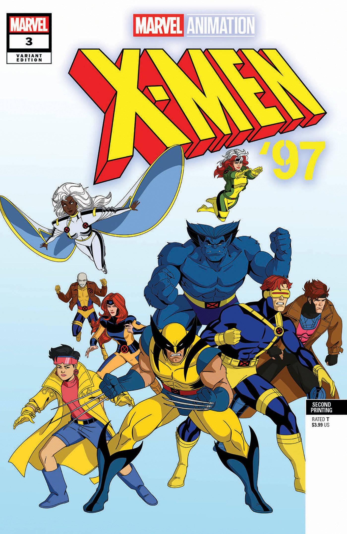 X-Men '97 #3 2nd Printing Marvel Animation Variant