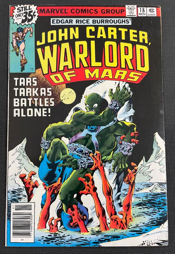 John Carter Warlord of Mars #18 (1977 Series)