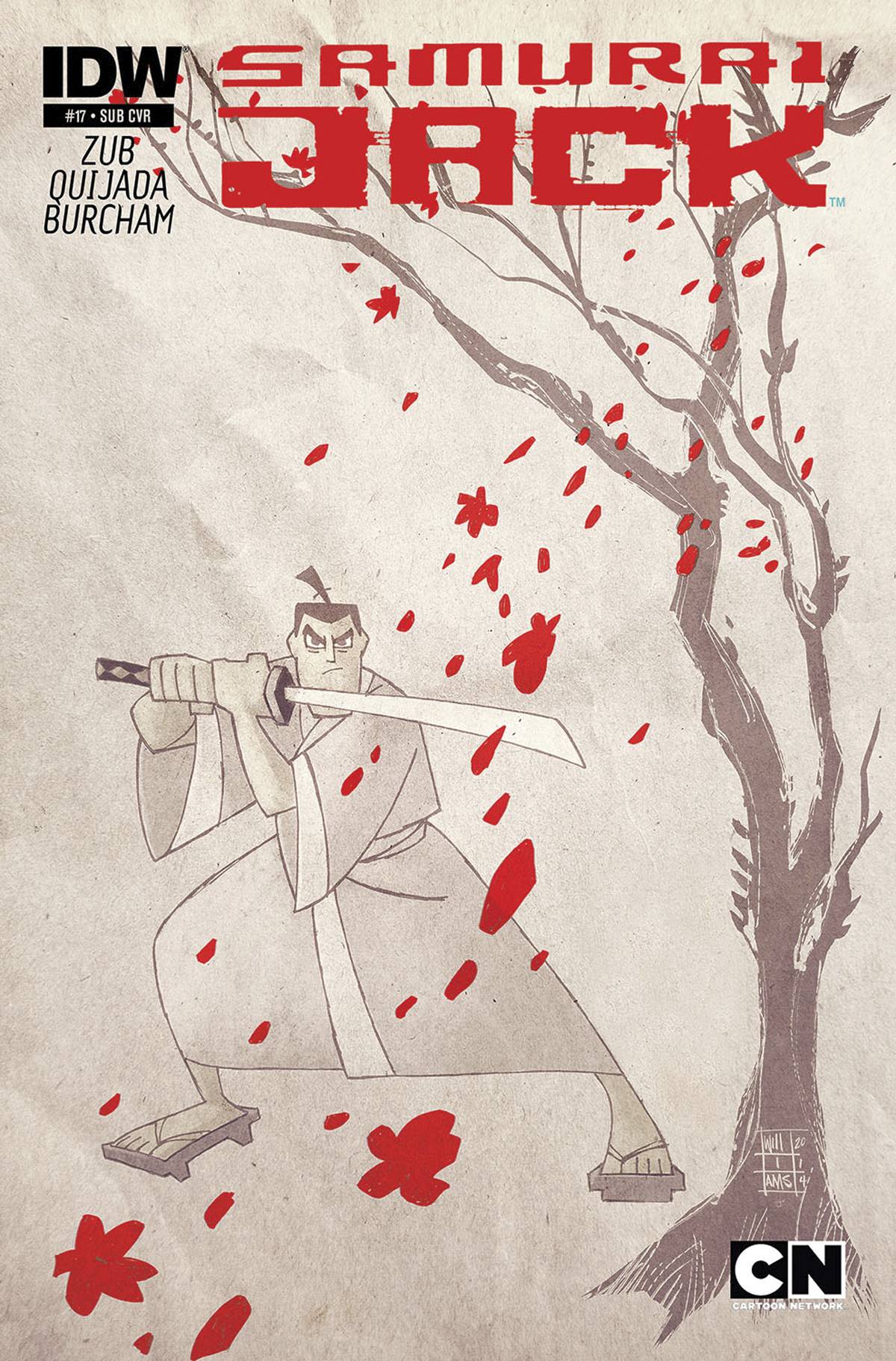 Samurai Jack #17 Subscription Variant
