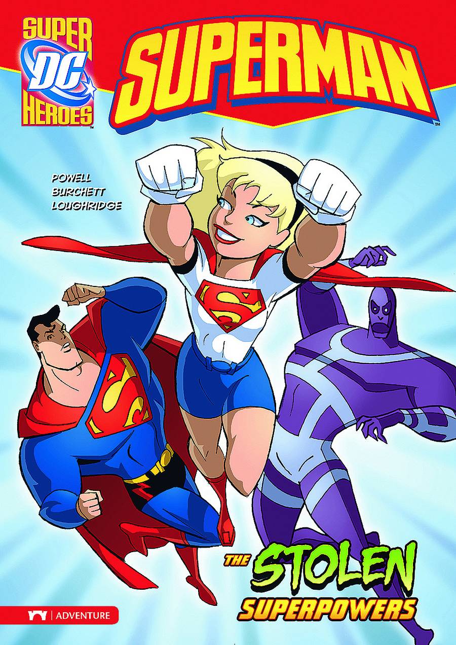 DC Super Heroes Superman Young Reader Graphic Novel #4 Stolen Superpowers