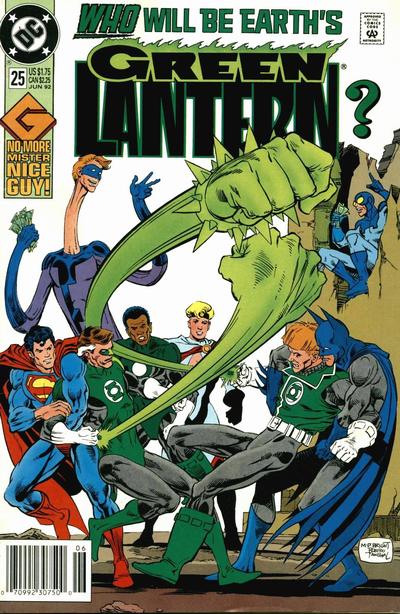 Green Lantern #25 (1990) [Newsstand]-Very Good (3.5 – 5)