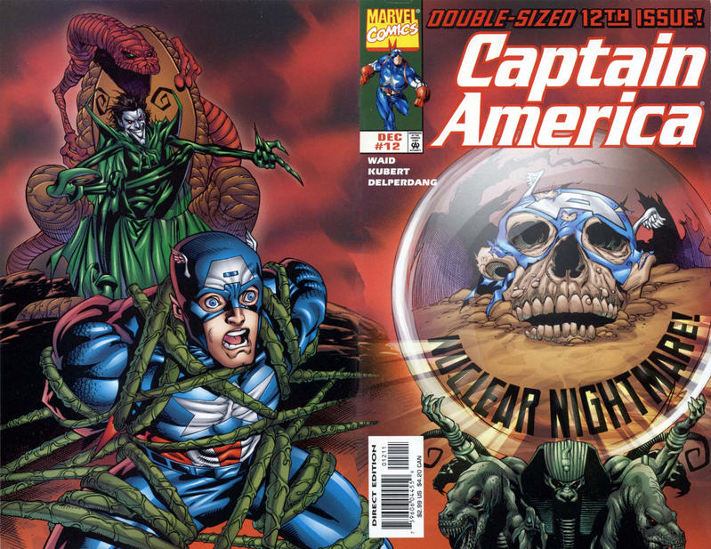 Captain America #12 [Direct Edition] - Vf+ 8.5