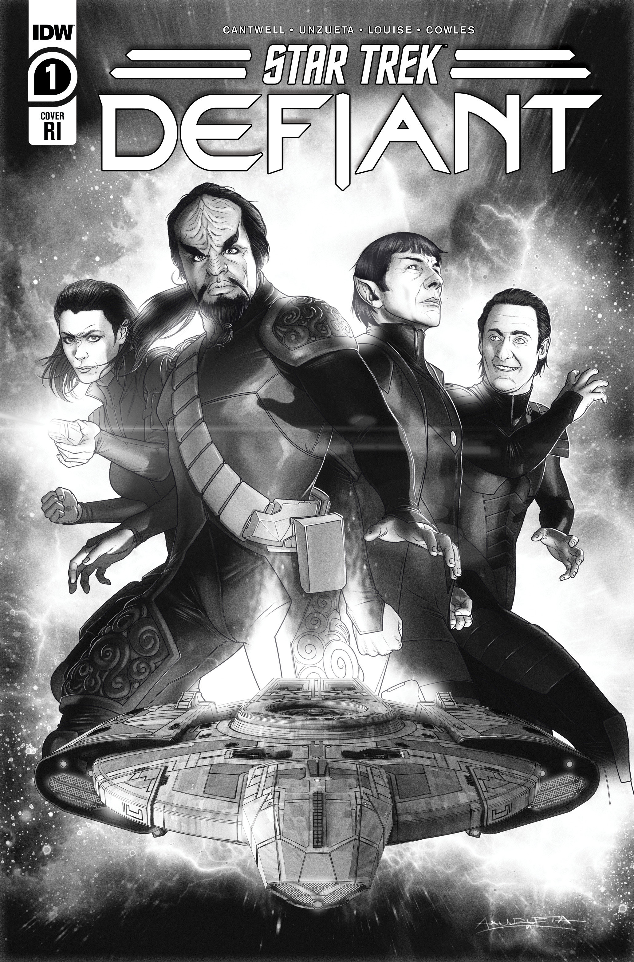Star Trek: Defiant #1 Cover G 1 for 25 Incentive