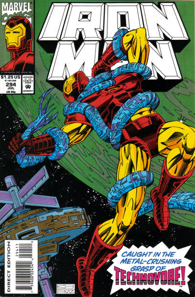 Iron Man #294 [Direct]-Fine (5.5 – 7)