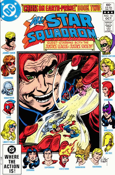 All-Star Squadron #14 [Direct]-Near Mint (9.2 - 9.8)