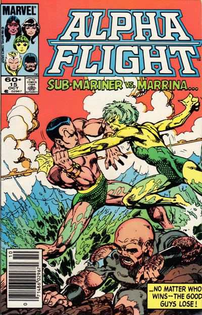 Alpha Flight #15 [Newsstand]