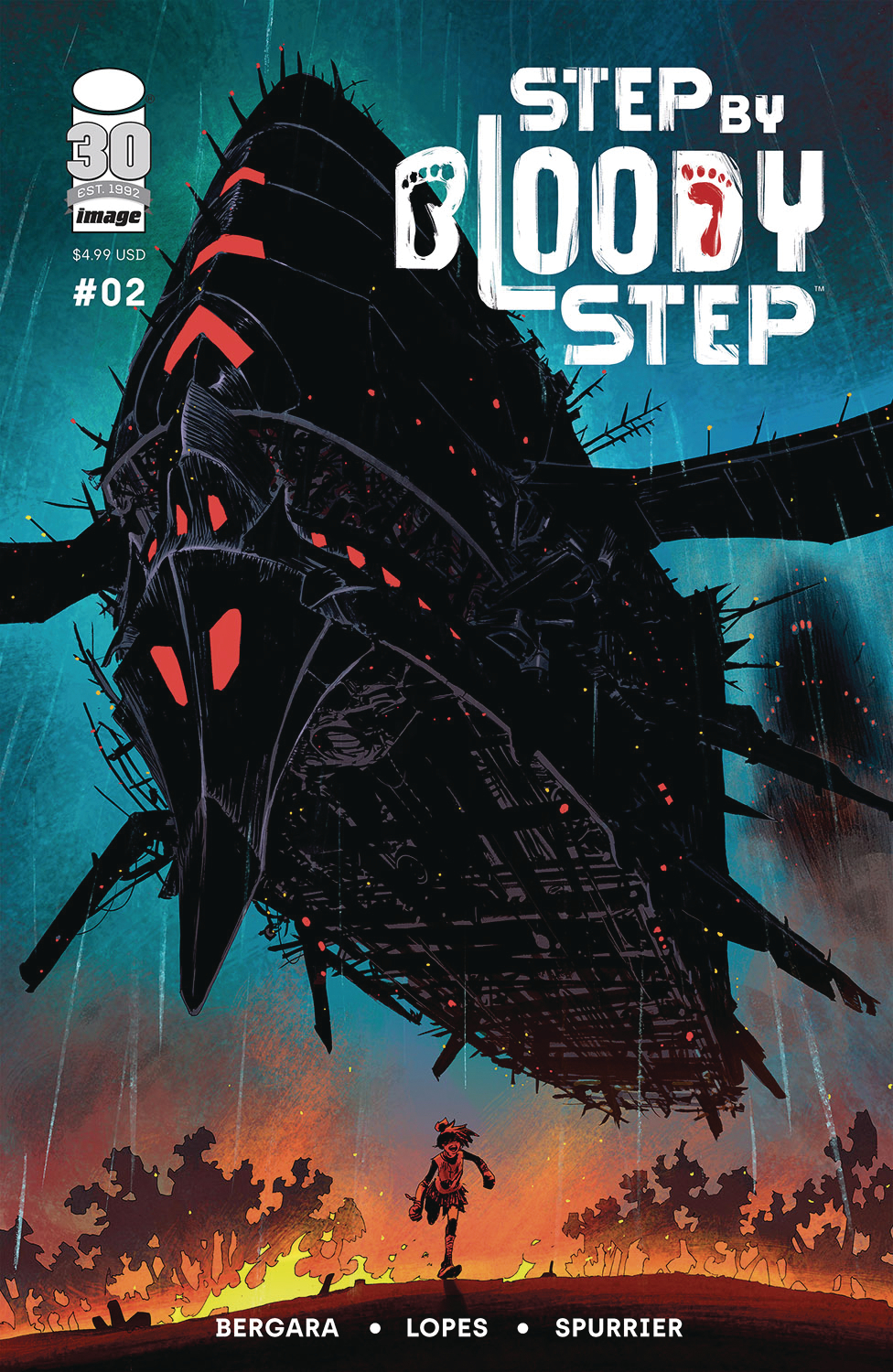 Step by Bloody Step #2 Cover A Bergara (Of 4)
