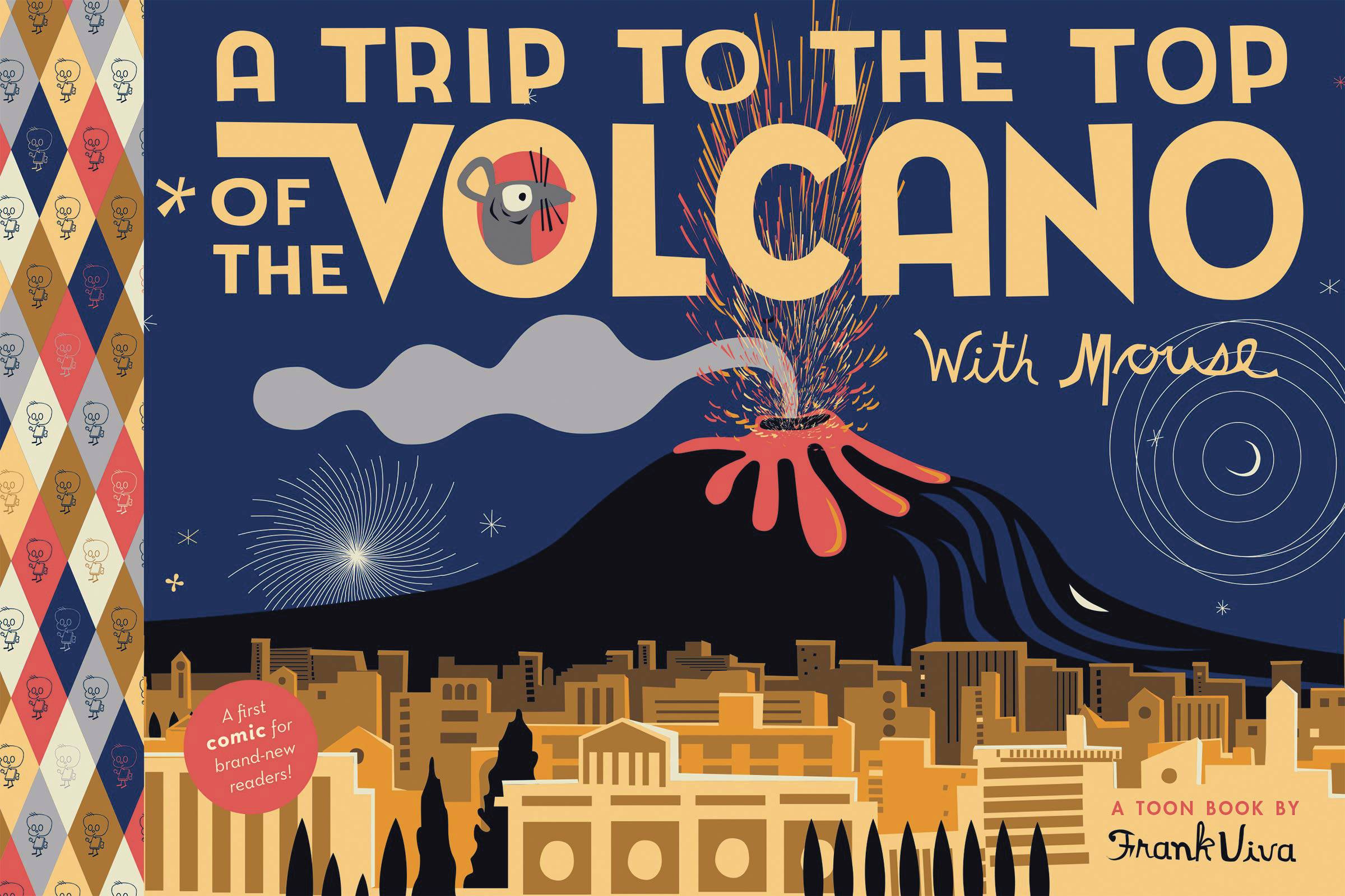 Trip To Top of the Volcano With Mouse Hardcover