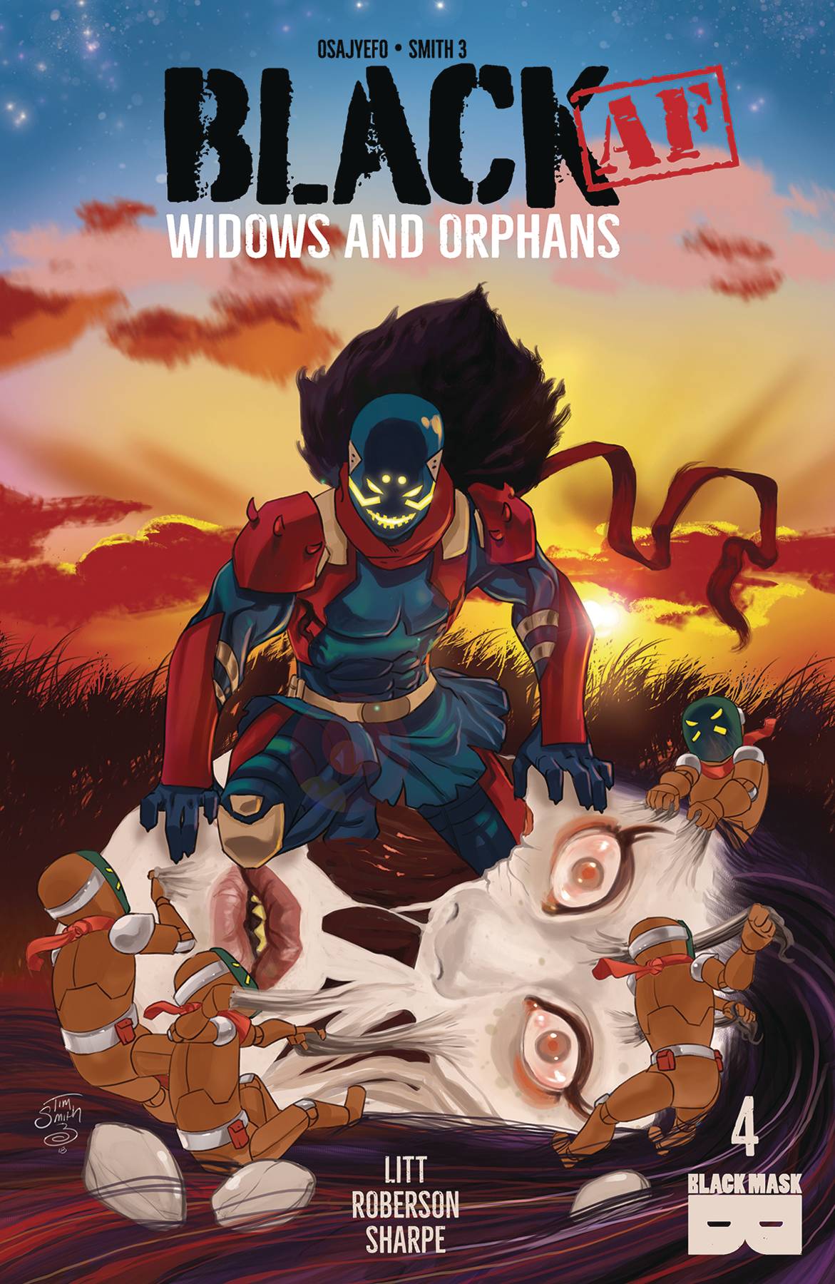 Black As Widows & Orphans #4 (Mature)