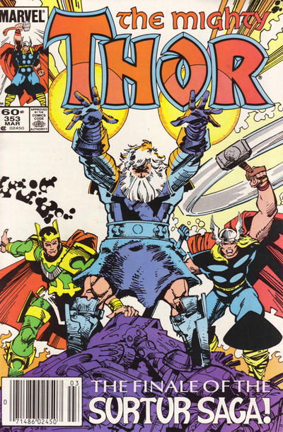 Thor #353 [Newsstand] - Vf 8.0