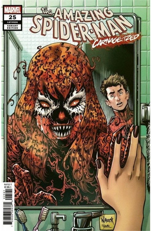 Amazing Spider-Man #25 [Todd Nauck Carnage-Ized Variant] - Vf-